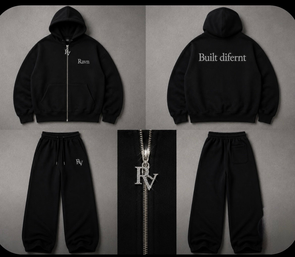Ravn Zip Hoodie set