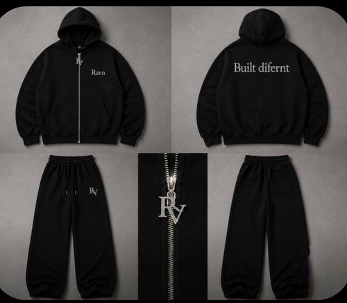 Ravn Zip Hoodie set